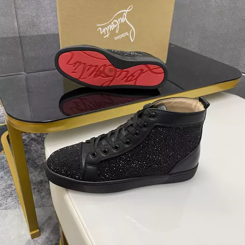 Replica Christian Louboutin High Top Shoes For Men #1381356 $92.00 USD for Wholesale