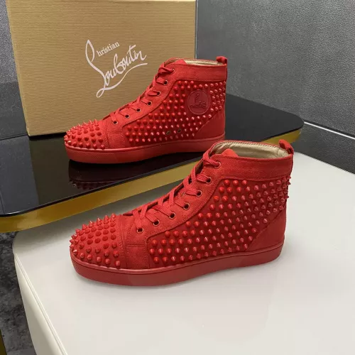 Christian Louboutin High Top Shoes For Men #1381364