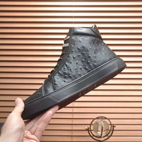 Replica Philipp Plein PP High Tops Shoes For Men #1381456 $92.00 USD for Wholesale