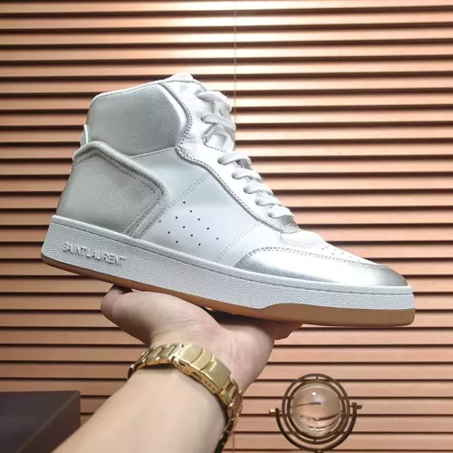 Replica Yves Saint Laurent YSL High Tops Shoes For Men #1381462 $100.00 USD for Wholesale