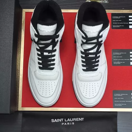 Replica Yves Saint Laurent YSL High Tops Shoes For Men #1381463 $100.00 USD for Wholesale