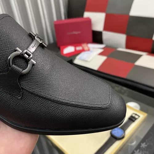 Replica Salvatore Ferragamo Leather Shoes For Men #1381467 $108.00 USD for Wholesale