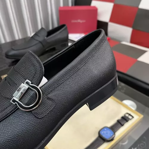Replica Salvatore Ferragamo Leather Shoes For Men #1381485 $108.00 USD for Wholesale