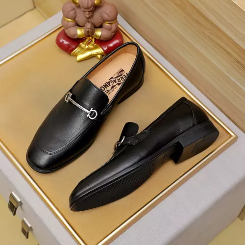 Salvatore Ferragamo Leather Shoes For Men #1381491