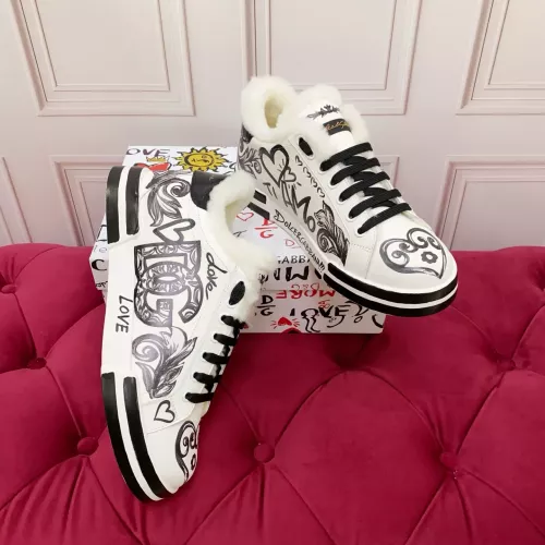 Replica Dolce & Gabbana D&G Casual Shoes For Women #1381547 $125.00 USD for Wholesale