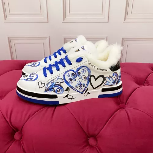 Replica Dolce & Gabbana D&G Casual Shoes For Women #1381549 $125.00 USD for Wholesale