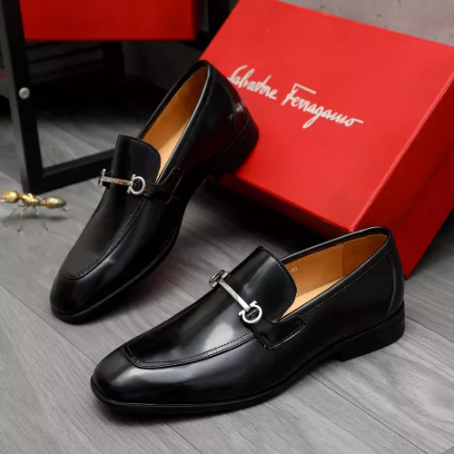 Salvatore Ferragamo Leather Shoes For Men #1381832