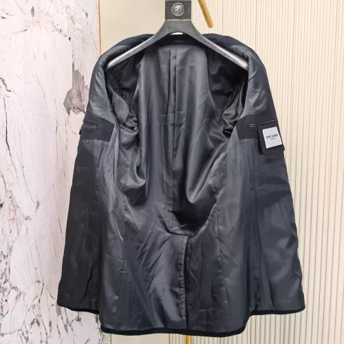 Replica Yves Saint Laurent YSL Coat Long Sleeved For Men #1381953 $314.05 USD for Wholesale