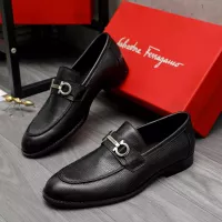 $100.00 USD Salvatore Ferragamo Leather Shoes For Men #1373478