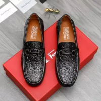 $80.00 USD Salvatore Ferragamo Leather Shoes For Men #1373663