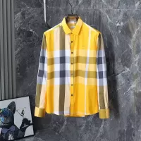 $38.00 USD Burberry Shirts Long Sleeved For Men #1374615