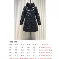 $202.00 USD Moncler Down Feather Coat Long Sleeved For Women #1374725