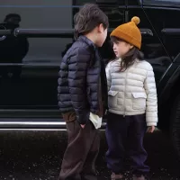 $132.00 USD Moncler Down Feather Coat Long Sleeved For Kids #1374781