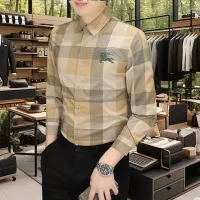 $56.00 USD Burberry Shirts Long Sleeved For Men #1374912