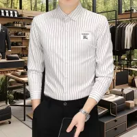 $56.00 USD Burberry Shirts Long Sleeved For Men #1374914