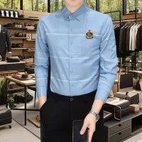 $56.00 USD Burberry Shirts Long Sleeved For Men #1374922