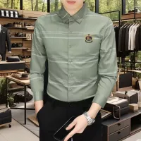 $56.00 USD Burberry Shirts Long Sleeved For Men #1374923