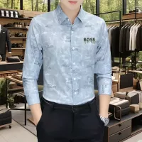 $56.00 USD Boss Shirts Long Sleeved For Men #1374927