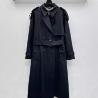 $192.00 USD Burberry Trench Coat Long Sleeved For Women #1376689
