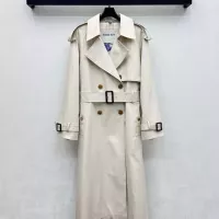 $192.00 USD Burberry Trench Coat Long Sleeved For Women #1376690