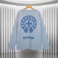 $64.00 USD Chrome Hearts T-Shirts Long Sleeved For Unisex #1377210