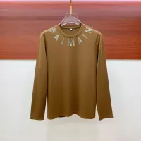 $72.00 USD Balmain T-Shirts Long Sleeved For Men #1377480