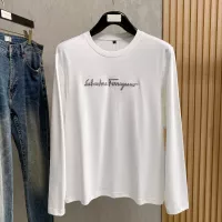 $76.00 USD Salvatore Ferragamo T-Shirts Long Sleeved For Men #1377492