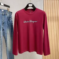 $76.00 USD Salvatore Ferragamo T-Shirts Long Sleeved For Men #1377493