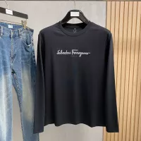 $76.00 USD Salvatore Ferragamo T-Shirts Long Sleeved For Men #1377494