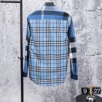 $56.00 USD Burberry Shirts Long Sleeved For Men #1378500