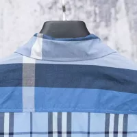 $56.00 USD Burberry Shirts Long Sleeved For Men #1378500