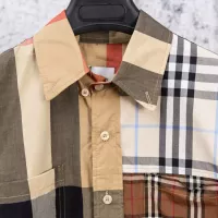 $56.00 USD Burberry Shirts Long Sleeved For Men #1378501