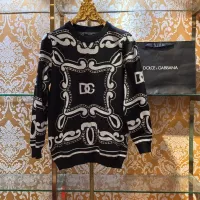 $76.00 USD Dolce & Gabbana D&G Sweaters Long Sleeved For Unisex #1379650