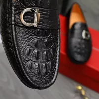 $76.00 USD Salvatore Ferragamo Leather Shoes For Men #1380525
