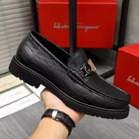 $98.00 USD Salvatore Ferragamo Leather Shoes For Men #1380529