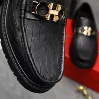 $98.00 USD Salvatore Ferragamo Leather Shoes For Men #1380529