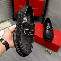 $98.00 USD Salvatore Ferragamo Leather Shoes For Men #1380537