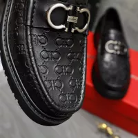 $98.00 USD Salvatore Ferragamo Leather Shoes For Men #1380537