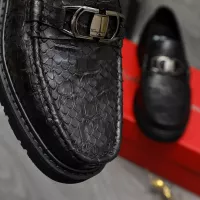 $98.00 USD Salvatore Ferragamo Leather Shoes For Men #1380544