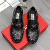 $98.00 USD Salvatore Ferragamo Leather Shoes For Men #1380548