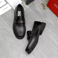 $98.00 USD Salvatore Ferragamo Leather Shoes For Men #1380548