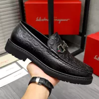 $98.00 USD Salvatore Ferragamo Leather Shoes For Men #1380548