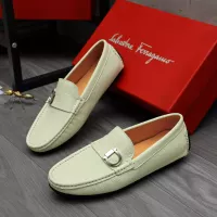 $76.00 USD Salvatore Ferragamo Leather Shoes For Men #1380551
