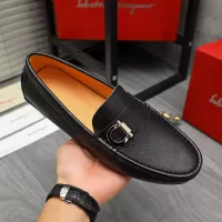$76.00 USD Salvatore Ferragamo Leather Shoes For Men #1380553