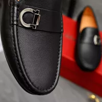 $76.00 USD Salvatore Ferragamo Leather Shoes For Men #1380553