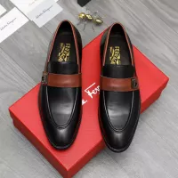 $88.00 USD Salvatore Ferragamo Leather Shoes For Men #1380555