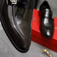 $88.00 USD Salvatore Ferragamo Leather Shoes For Men #1380557