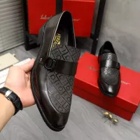 $88.00 USD Salvatore Ferragamo Leather Shoes For Men #1380559