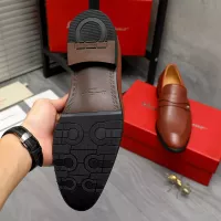 $88.00 USD Salvatore Ferragamo Leather Shoes For Men #1380562