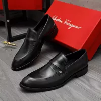 $88.00 USD Salvatore Ferragamo Leather Shoes For Men #1380563